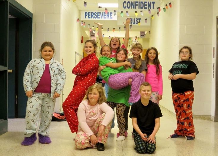 December 14, 2015 - Spirit Week Pajama Day - Northville Central School Pajama Day Spirit Week, Spirit Week School, Pajama Day At School, Romantic Questions, Pajama Day, Black Jeans Outfit, Spirit Week, School Outfit, Special Education