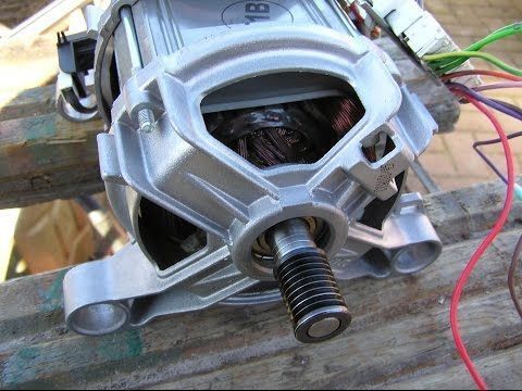 Common faults with washing machine motors | Washing machine motor, Old ...