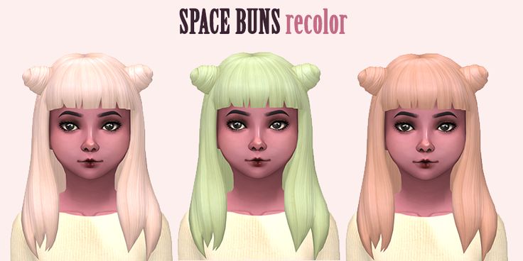 Sims 4 Clay Hair CC