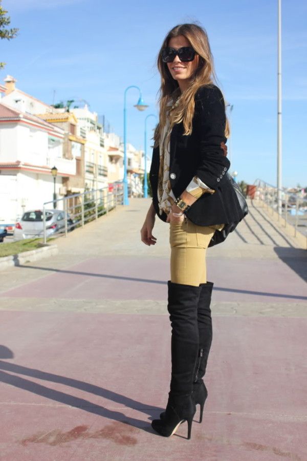 high heel tall boots w/ blazer & scarf (classy not trashy) 26 Fashion Trends – Best Winter Boots Winter Fashion Outfits Dressy, Shoes Heels Prom, Family Photo Outfits Winter, Trendy Outfits 2020, Best Winter Boots, Winter Fashion Outfits Casual, Trendy Fall Outfits, Looks Street Style, Family Photo Outfits