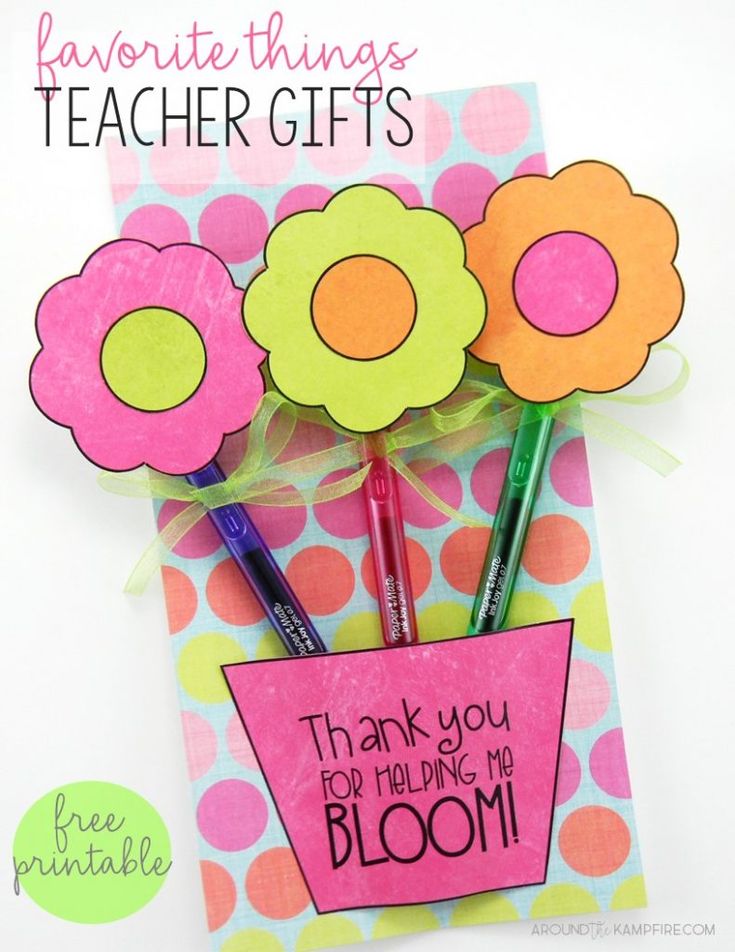 Teacher Gift Idea With Every Teacher's Favorite Thing | Teacher ...