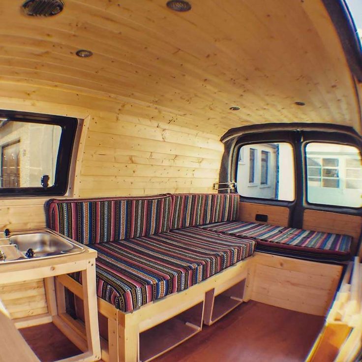 100+ Cozy Camper Van Bed Ideas - The Urban Interior | Campervan bed ...