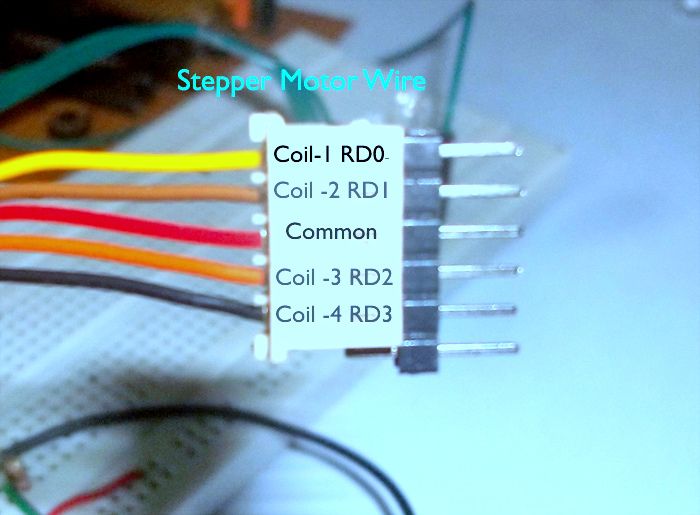 Stepper Motor Wiring Color Code