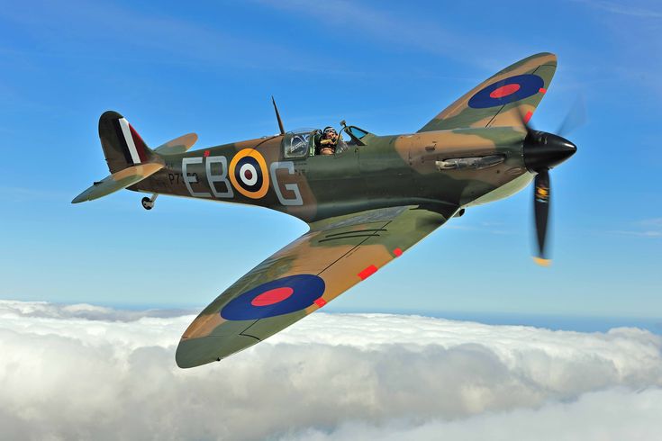 Wwii Fighter Planes, Wwii Airplane, Airplane Fighter, Wwii Fighters, Vintage Planes, Supermarine Spitfire, British Aircraft, Aircraft Photos, Battle Of Britain