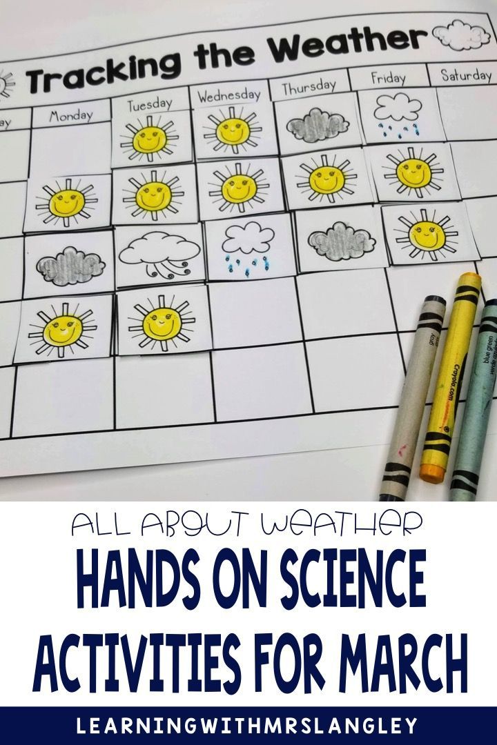 Kindergarten Weather Lesson