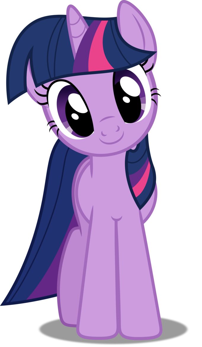 a pony with long hair and big eyes