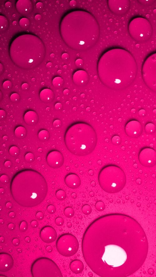 pink water bubbles are seen in this close up photo