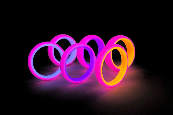 Glow Rings | High-Performance Glow Band | Glow Collection - Carbon6 Glow Rings, Diy Glow, Cool Gadgets For Men, Girls Sweet, Brooklyn New York, Halo Rings, Last Call, Cool Gadgets, Resin Jewelry