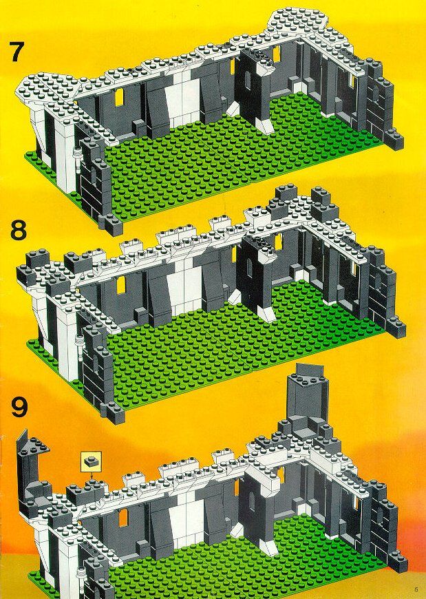 the instructions for how to build a lego house from scratch - and - tears