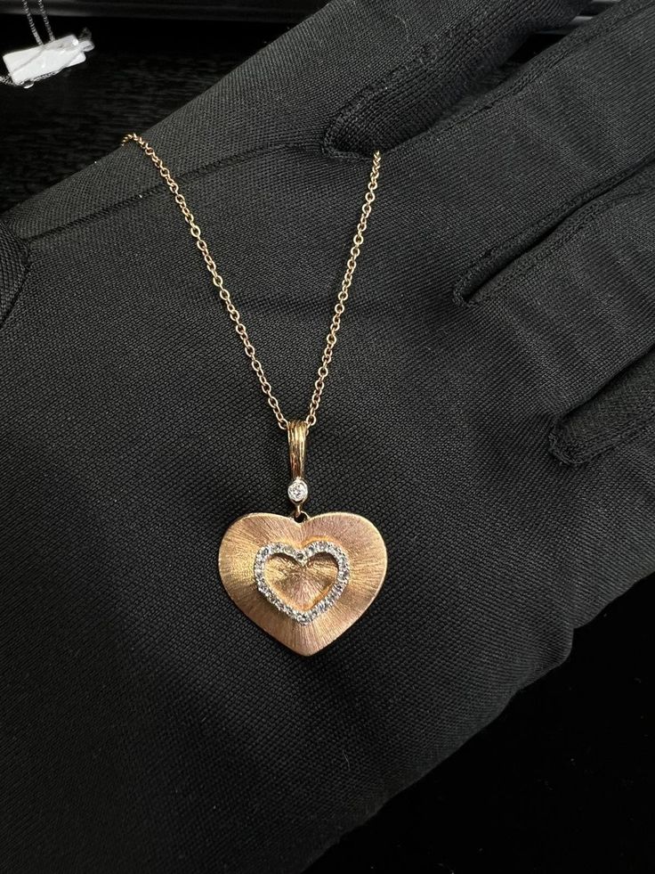 Heart Shaped Diamond Pendant, 14k Rose Gold, Natural Diamonds, Dainty Necklace, Minimalist Design for Her, Perfect Gift Idea Any Occasion, Unique Design 14k Pink Gold Heart Cut Jewelry, Heart Cut 14k Pink Gold Jewelry, Elegant Hallmarked Rose Gold Necklaces, Elegant Rose Gold Hallmarked Necklaces, 14k Rose Gold Fine Jewelry For Valentine's Day, 14k Rose Gold Anniversary Necklaces, 14k Rose Gold Jewelry For Valentine's Day, Rose Gold 14k Stamped Jewelry For Valentine's Day, 14k Rose Gold Necklace For Anniversary