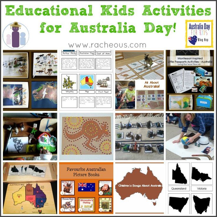 australia activities for kids to learn about the country's environment and how they use them