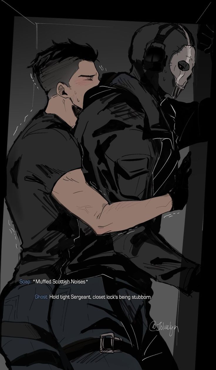 a drawing of two people hugging each other with the caption's description below