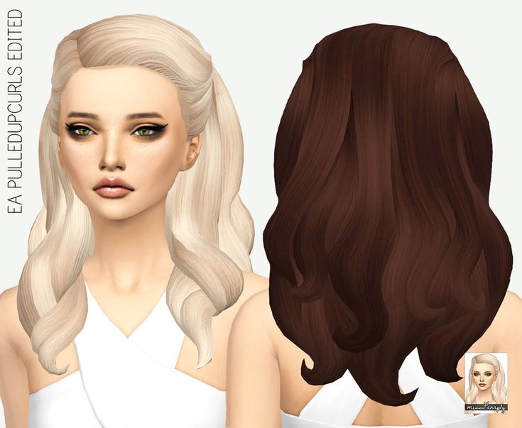 Sims 4 Clay Hair CC