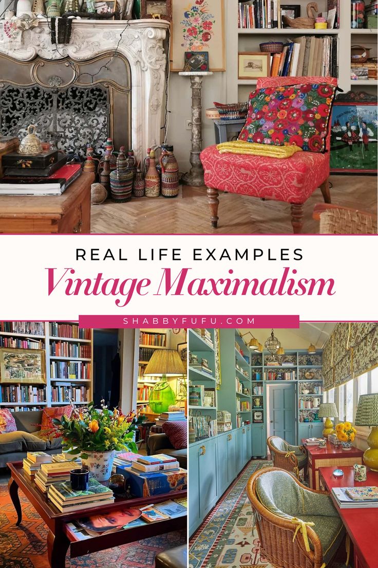 Vintage Maximalism: 13 Examples To Embrace This Eclectic Trend! in 2024 ...