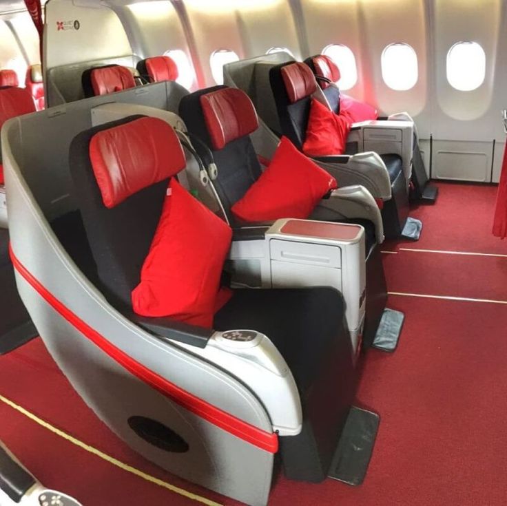 Air-Asia-X-Flatbed-Business-Class-seats | Air asia, Business class ...