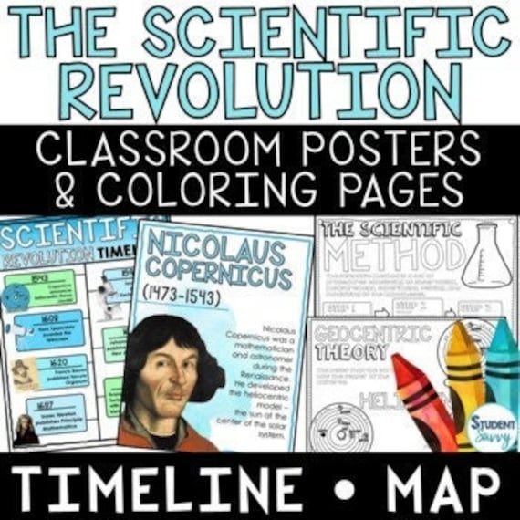 The Scientific Revolution Posters Timelines Maps Coloring Pages ...