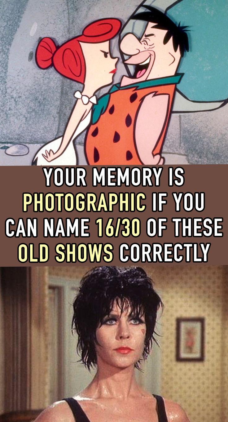 an image of a cartoon character with the caption'your memory is photographic if you can name 6 / 30 of these old shows correctly