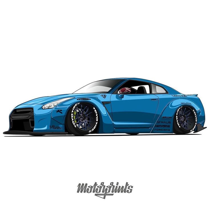 MotorPrints on Instagram: “Nissan GT-R R35 Liberty Walk. Owner ...