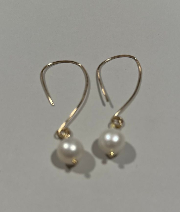 14kt gold filled metal hammered and formed to make these gorgeous earrings. Perfect for any occasion. Handmade 14k Gold Earrings For Everyday, Gold Pearl Earrings In 14k Gold Filled, 14k Gold Pearl Earrings For Pierced Ears, Dainty Handmade Gold Pearl Earrings, Everyday Hammered Rose Gold Earrings, Everyday Gold Pearl Hypoallergenic Earrings, Everyday Gold Hypoallergenic Pearl Earrings, Hypoallergenic 14k Gold Filled Earrings For Anniversary, Everyday Rose Gold Hammered Earrings