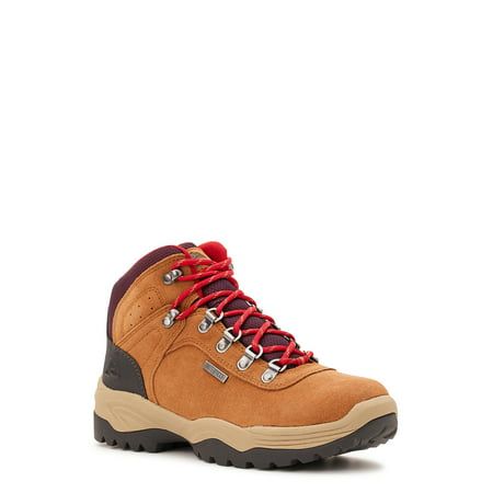 Lace up your new favorite boots and get ready for the great outdoors. These Ozark Trail Waterproof Hiker Boots for Women are crafted in cow suede leather with a waterproof design to help keep your feet dry from wet conditions. This pair of hiker boots have a lace-up style for an adjustable fit and a padded collar and tongue for added comfort. Lets get hiking! Size: 11.  Color: Brown.  Gender: female.  Age Group: adult. Ranch Attire, Camping Shoes, Outdoor Trekking, Hiker Boots, Ozark Trail, Waterproof Hiking Shoes, Hunting Boots, Hiking Boots Women, Hiking Boot