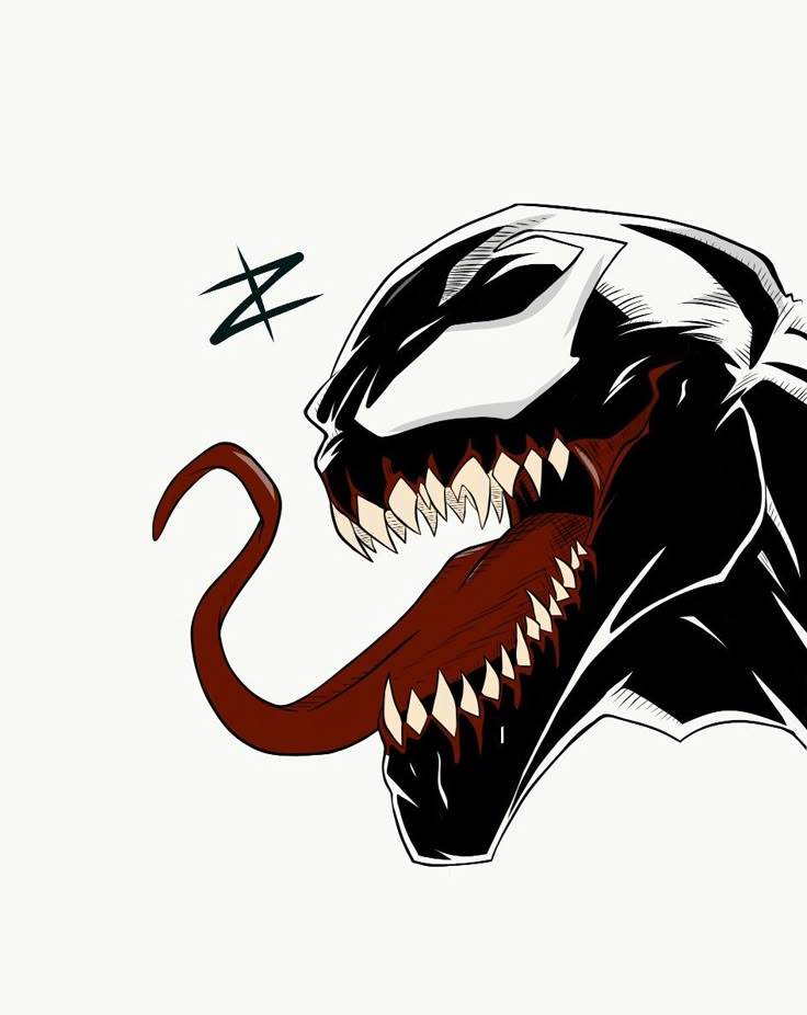 VENOM DRAWING | Eskiz, Venom, Çizim