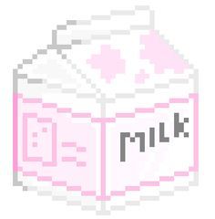 aesthetic milk carton - Google Search | Pixel art design, Pixel art, Pixel