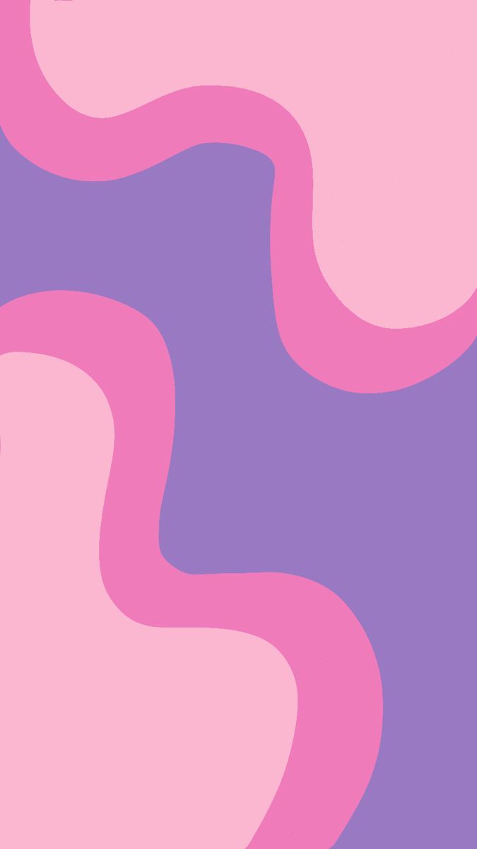 an abstract pink and purple background with wavy shapes