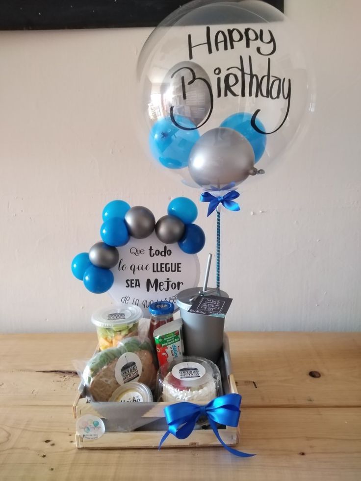 Birthday Breakfast For Husband, Party Rental Ideas, Cute Anniversary Gifts, Breakfast Gift, Valentine Baskets, Gift Tray, Birthday Breakfast, Birthday Gifts For Boyfriend Diy, Baby Gift Hampers