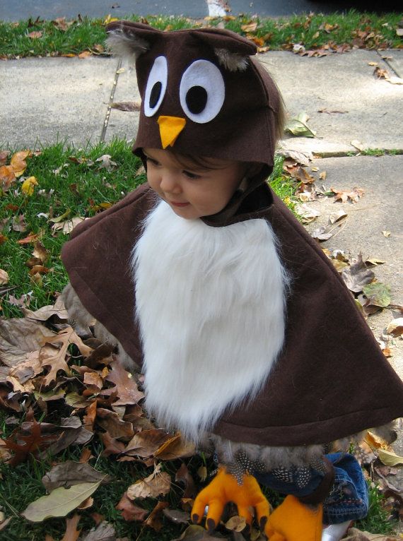 Toddler Owl Costume by MamaLunaDesigns on Etsy, $55.00 | Toddler owl ...