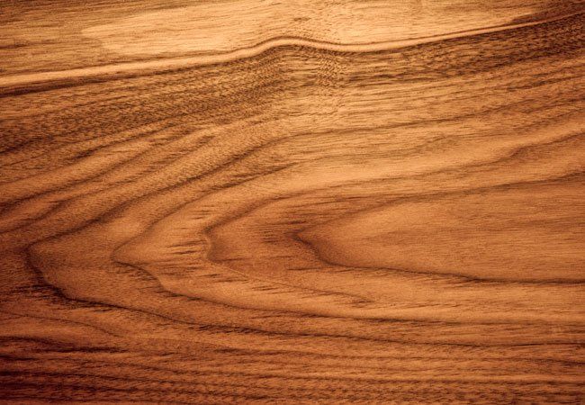 the wood grain is very thin and has been made into a surface that looks like wood