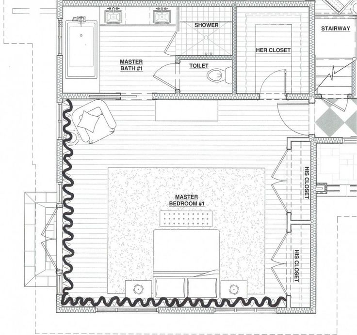 the floor plan for a small house