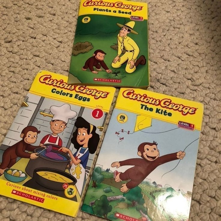 three children's books about cooking on the floor