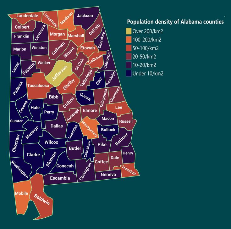 a map showing the percentage of population density in atlanta county, as well as other areas