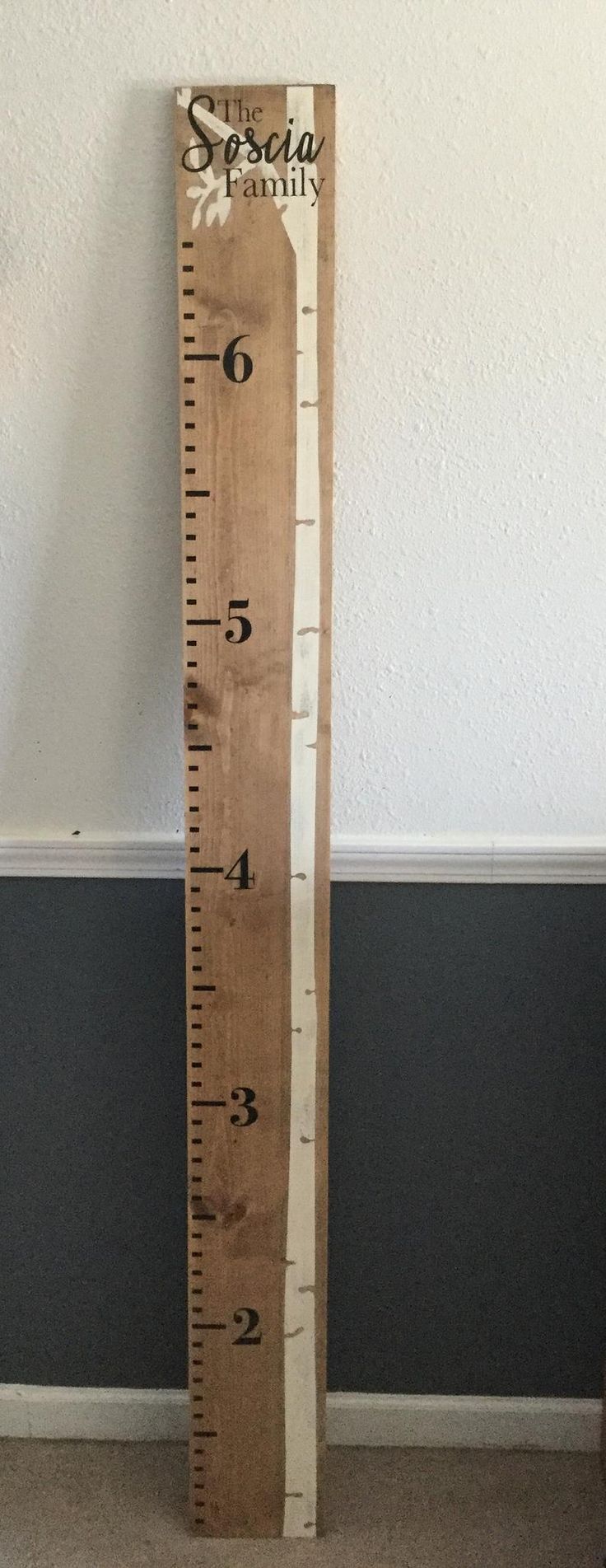 Growth Chart Custom Wall Ruler Wall Growth Chart Wall - Etsy | Wall ...