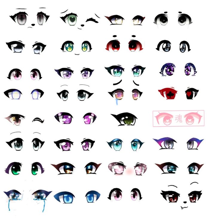 Gacha Life Base With Eyes