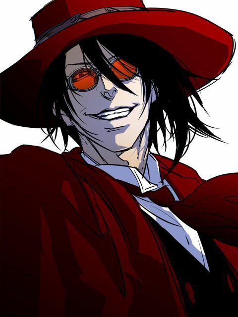 Hellsing Ultimate Anime, Alucard Hellsing, Hellsing Alucard, Hellsing Ultimate, Dracula, An Anime, Anime Character, Black Hair, Manga Anime