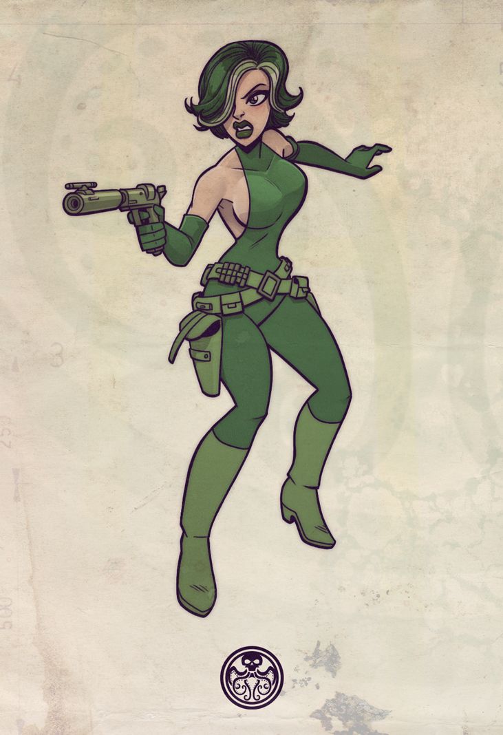 Viper... Madame Hydra... by jimmymcwicked on deviantART Madame Hydra, Gi Joe Characters, Spy Girl, Brothers Art, Arte Nerd, Anatomy Sketches, Marvel Villains, Superhero Characters, Red Skull