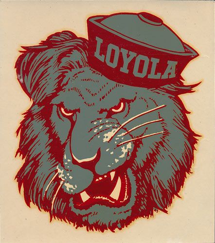 a lion wearing a hat with the word aloyu on it