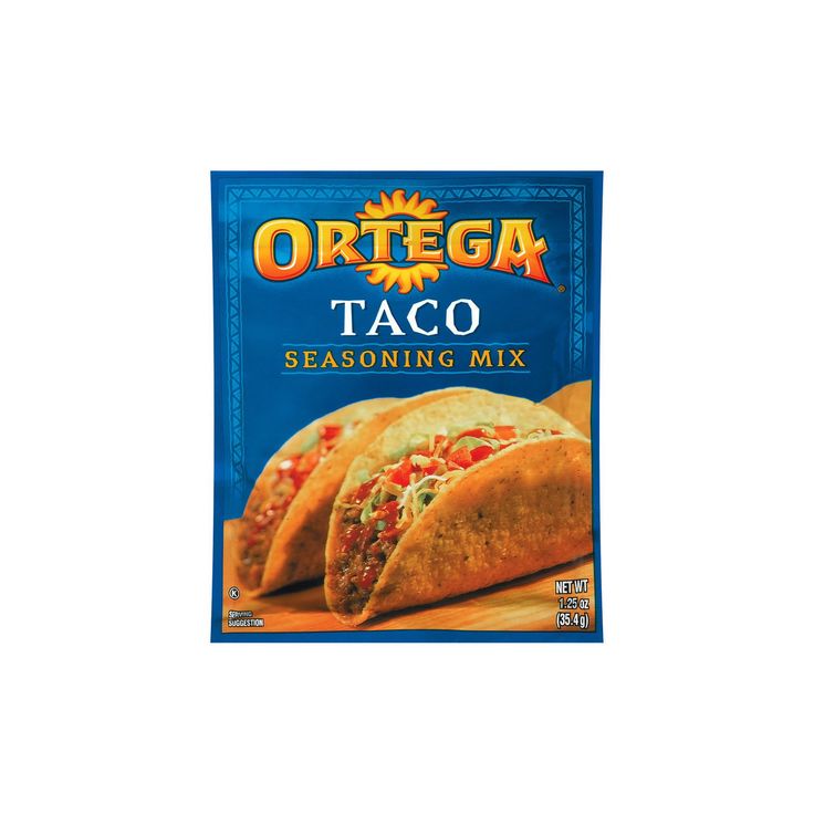 a bag of taco sitting on top of a table