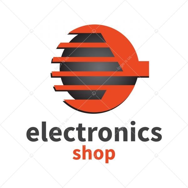 Electronics Shop Logo - Logo Is Us | Electronic shop, Shop logo ...