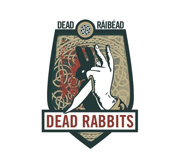 the logo for dead rabbit's