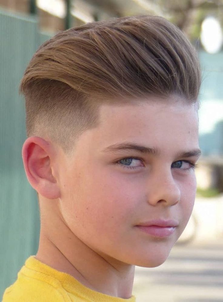 Undercut Slicked Back Blonde Cool Kids Haircuts, Kids Haircut Styles, Boys Undercut, Kids Hairstyles Boys, Boy Haircuts Short, Toddler Haircuts