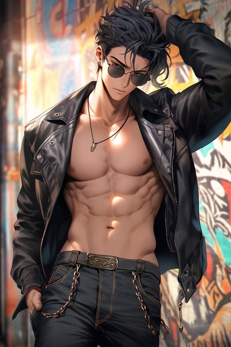 Pinterest | Anime guys shirtless, Anime girl, Handsome anime guys