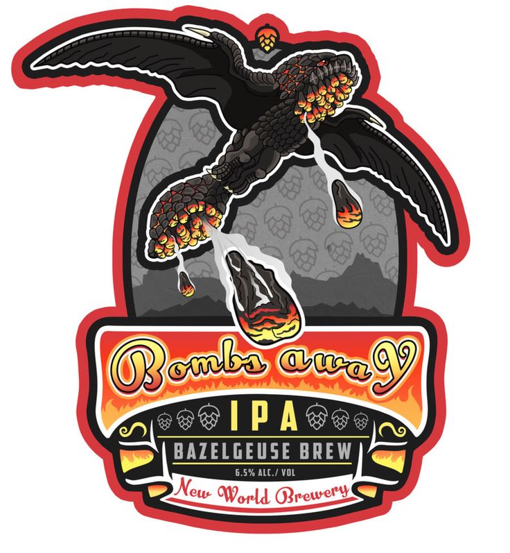 Bazelgeuse - Bombs Away IPA by Jagonaut on @DeviantArt Monster Hunter Memes, Monster Hunter 3rd, Monster Hunt, Monster H, Hunter Logo, Monster Hunter Series, Monster Hunter Art, Hunter Art, Cool Monsters