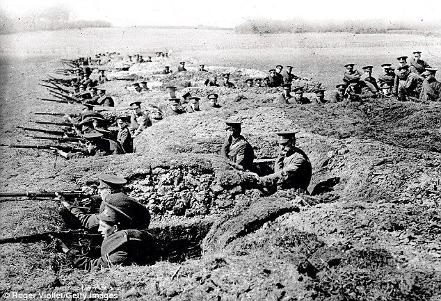 Stalemate and attrition: British soldiers above hold a trench in front of Neuve-Chapelle, France, in 1915 Trench Warfare, King And Country, British Soldier, Historic Photos, Spiritual Warfare, Commonwealth, Historical Society, Military History, World History