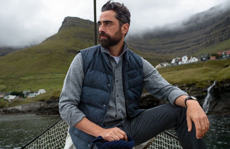 Fall 19 Lookbook Collection | Faroe Islands - Proper Cloth Proper Cloth, Roll Neck Sweater, Faroe Islands, Style Board, Gentleman, Lookbook, Men Sweater, At Home, Clothes