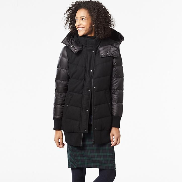 WOMEN DOWN HOODED RIBBED COAT | UNIQLO Be Back Soon, Uniqlo, Winter Coat, Puffer, Winter Jackets, Not Found, Streetwear Brands, Independent Design, Luxury Fashion