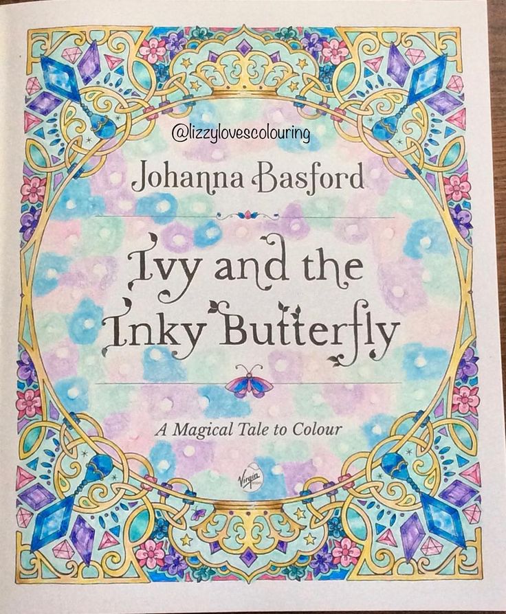 a book with an image of a butterfly in the center and text that reads, fly and the inky butterfly