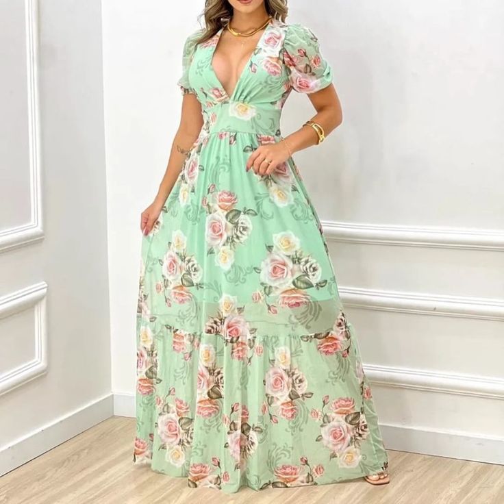 New With Tags Summer Dresses Diy, Chic Cocktail Dress, Casual Dresses Plus Size, Deb Dresses, Maxi Dress Pattern, Printed Summer Dresses, Floral Fashion, Aragon, Long Summer Dresses