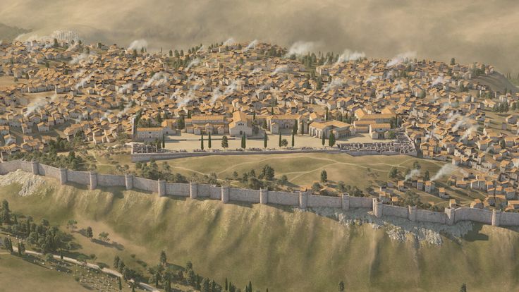 Visigothic Toletum (Toledo) VIIth century | Roman city, Ancient cities ...